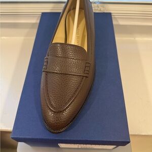 Sarah Flint Brown Leather Loafers